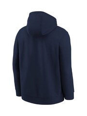 Fanatics Youth Blue MLB Seattle Mariners Club Fleece Club Stack Hoodie - Image 3 of 3