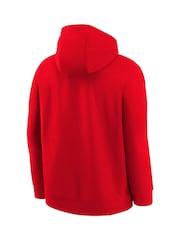 Fanatics Red Los Angels Club Fleece Stack Youth Hoodie - Image 2 of 3
