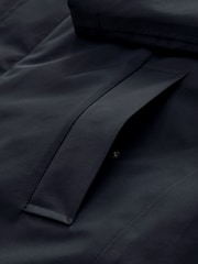Navy Blue Waterproof Trench Coat - Image 11 of 13