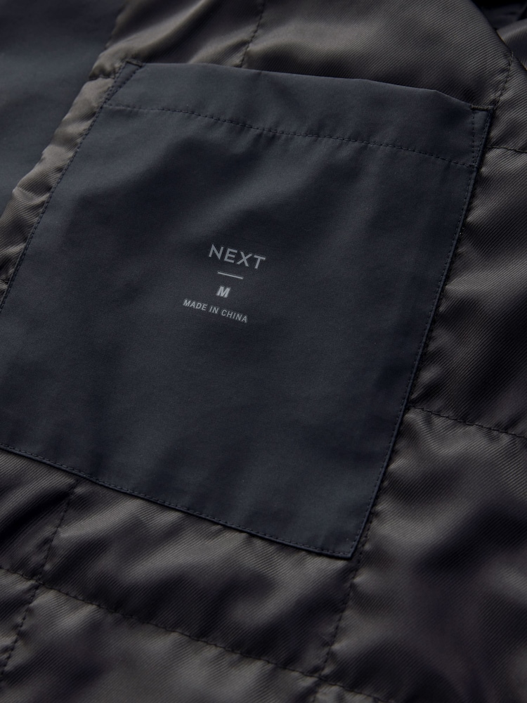 Navy Blue Waterproof Trench Coat - Image 13 of 13