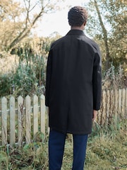Navy Blue Waterproof Trench Coat - Image 2 of 13