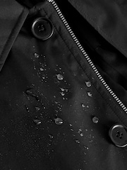Black Waterproof Trench Coat - Image 11 of 12