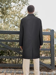 Black Waterproof Trench Coat - Image 3 of 12