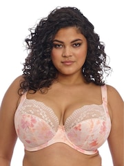 Elomi Pink Cosmos Lucie Underwire Plunge Stretch Bra - Image 4 of 6