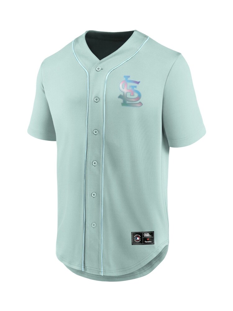 Fanatics Green MLB St. Louis Cardinals Iridescent Foundation Top - Image 2 of 3