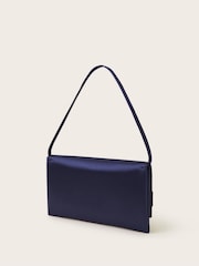Monsoon Blue Selma Satin Clutch - Image 2 of 4