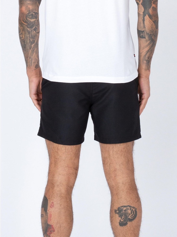 Luke 1977 Core Lion Black Swim Shorts - Image 2 of 6