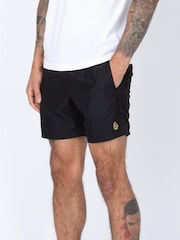 Luke 1977 Core Lion Black Swim Shorts - Image 3 of 6