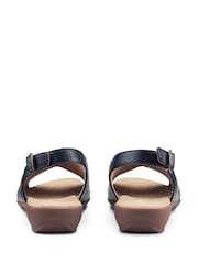 Hotter Blue Sunrise Buckle Regular Fit Sandals - Image 4 of 4