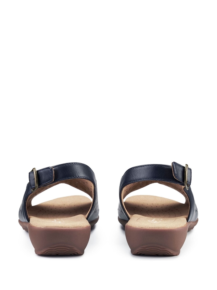 Hotter Blue Sunrise Buckle Regular Fit Sandals - Image 4 of 4