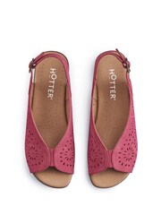 Hotter Pink Sunrise Buckle Regular Fit Sandals - Image 4 of 4