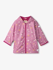 Hatley Pink Sun Charms Zip Up Raincoat - Image 2 of 4