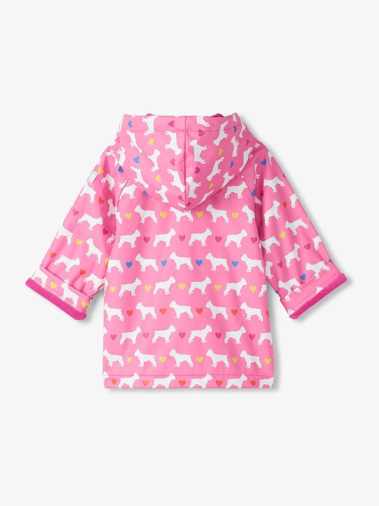 Hatley Pink French Bulldogs Preschool Raincoat - Image 2 of 3