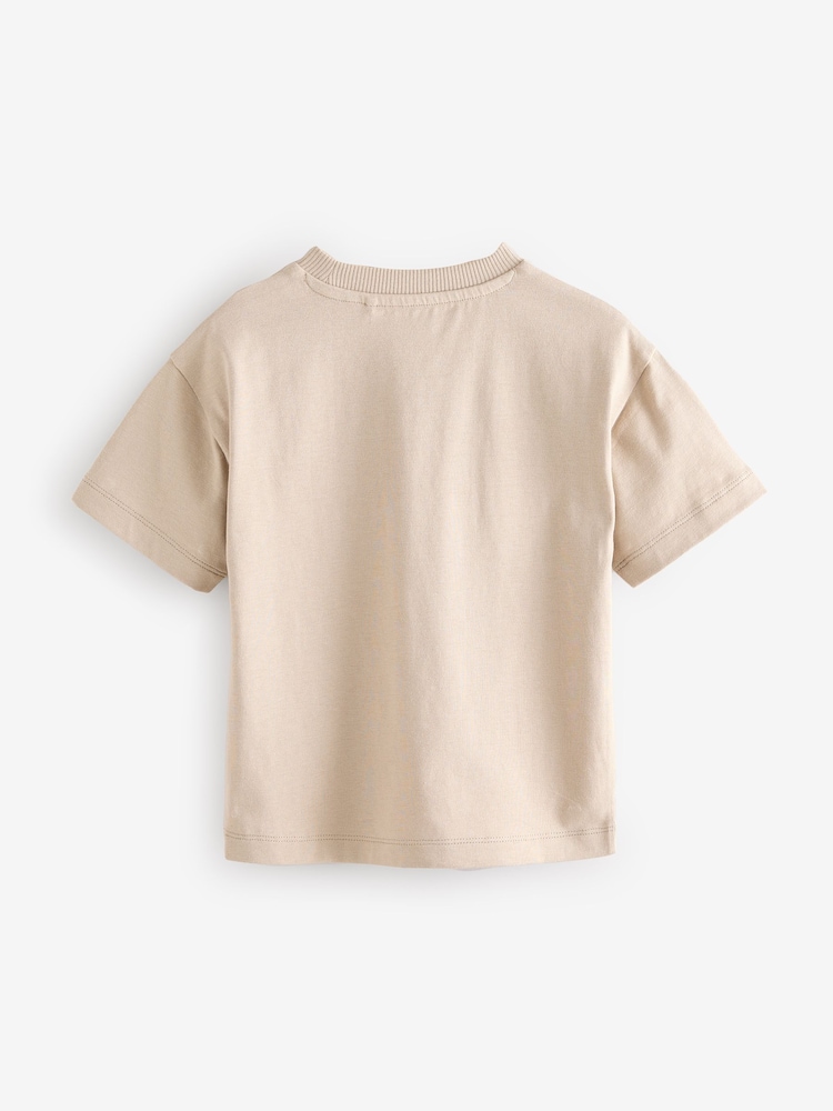 Neutro - Camiseta lisa de manga corta (3 meses a 7 años) - Imagen 2 de 4 Neutro - Camiseta lisa de manga corta (3 meses a 7 años) - Imagen 2 de 4