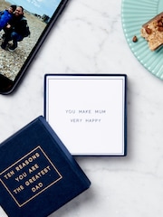 Posh Totty Designs Personalised 10 Reasons You Are The Greatest Dad Message Box White Gift Set - Image 4 of 4