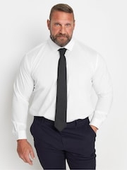 BadRhino Big & Tall White Formal Long Sleeve Shirt - Image 1 of 3