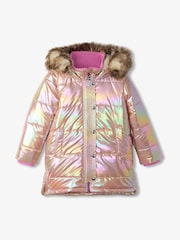 Hatley Pink Moon Sherpa Lined Puffer Jacket - Image 2 of 3