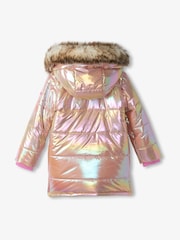 Hatley Pink Moon Sherpa Lined Puffer Jacket - Image 3 of 3