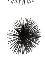 Fifty Five South Set of 3 Black Mirano Iron Starburst Wall Decor - Image 6 of 6