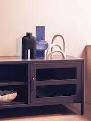 Interiors by Premier White Broc Arched Abstract Ornaments Sculpture - Image 4 of 6