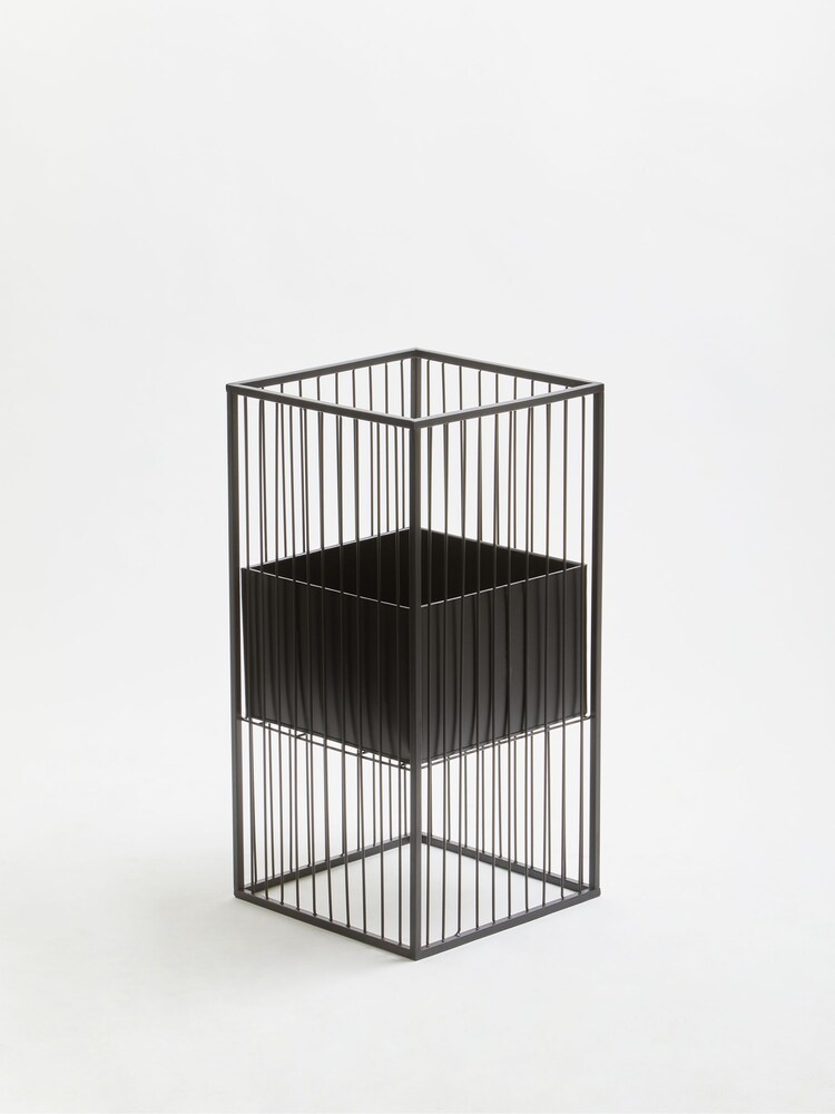 Interiors by Premier Black Alden Iron Floor Standing Planter - Image 2 of 6