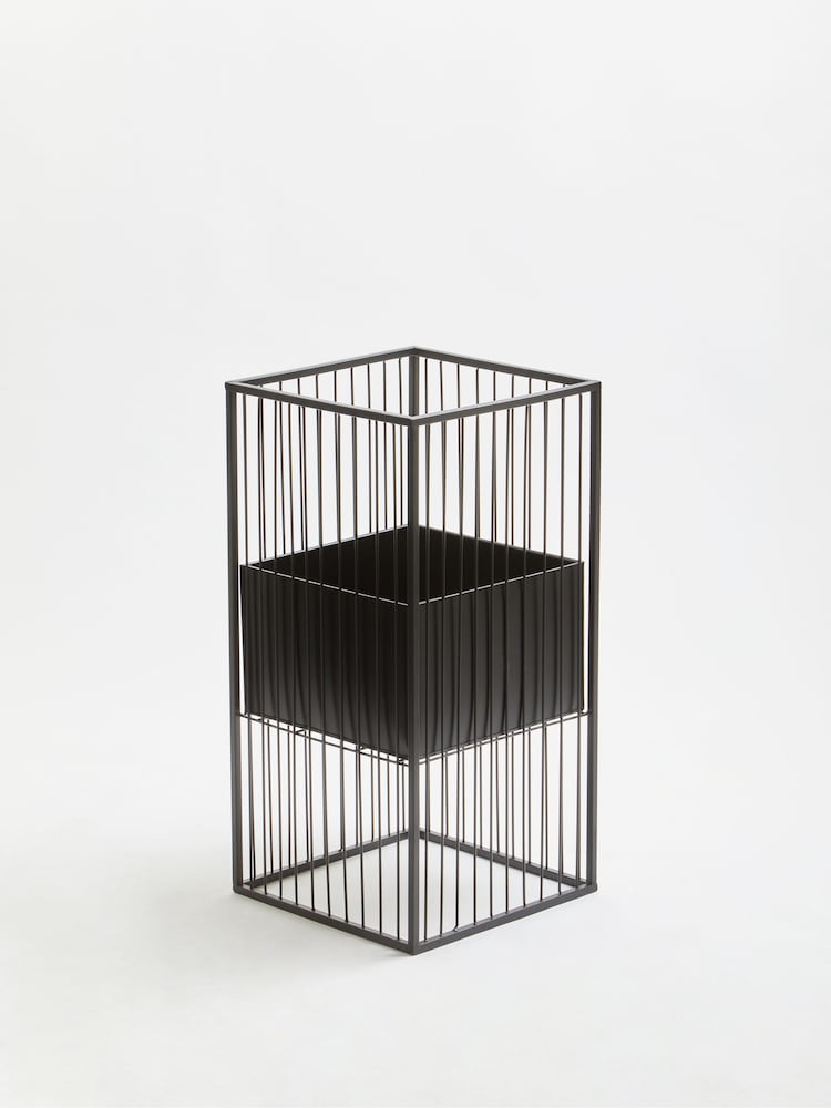 Interiors by Premier Black Alden Iron Floor Standing Planter - Image 2 of 6 Interiors by Premier Black Alden Iron Floor Standing Planter - Image 2 of 6