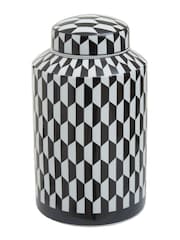 Fifty Five South Marlo Ceramic Jar with Lid - Imagen 4 de 6