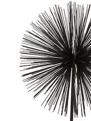 Fifty Five South Black/White Mirano Starburst Sculpture with Marble Ornaments Base - Image 3 of 4