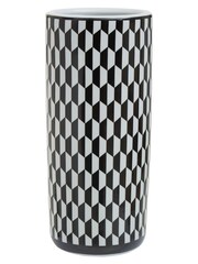 Fifty Five South Black White Marlo Ceramic Umbrella Stand - Image 3 of 5