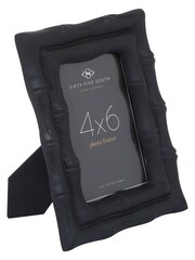 Fifty Five South Black Clear Hiba Bamboo Effect Photo Frame 4x6 - Image 4 of 6