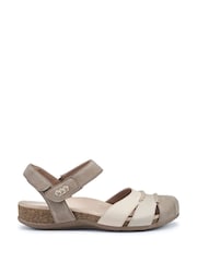 Hotter Brown Denali Touch-Fastening Regular Fit Sandals - Image 1 of 3