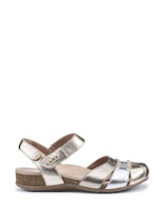 Hotter Natural Denali Touch-Fastening Regular Fit Sandals - Image 1 of 4
