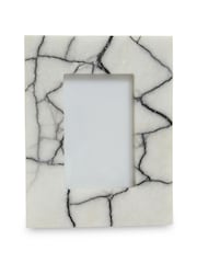 Fifty Five South Black White Marmara Marble Frame - Image 2 of 5