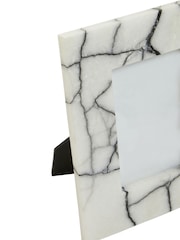 Fifty Five South Black White Marmara Marble Frame - Image 5 of 5