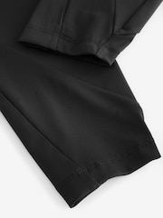Black Mesh Power Active Sports Leggings - Image 8 of 8
