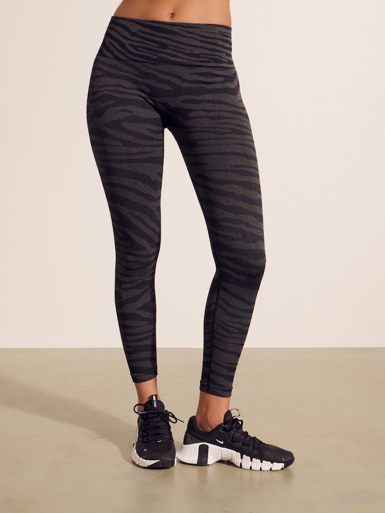 Negro/gris - Seamless Active Sports Leggings - Imagen 2 de 8 Negro/gris - Seamless Active Sports Leggings - Imagen 2 de 8