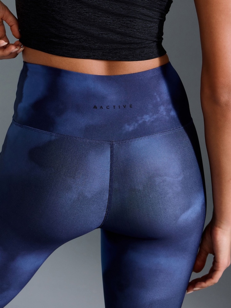 Blue Power Active Sports Leggings - Image 5 of 9