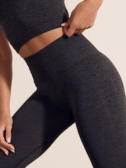 Charcoal Grey Seamless Active Sports Leggings - Image 5 of 8