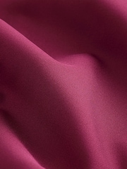 Piped Burgundy Red Power Active Sports Leggings - Image 8 of 8