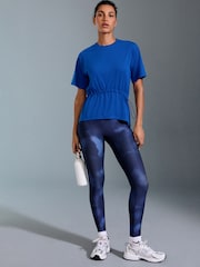Cobalt Blue - Cotton Touch Waisted T-Shirt - Image 2 of 7