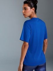 Cobalt Blue - Cotton Touch Waisted T-Shirt - Image 3 of 7