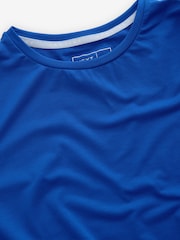 Cobalt Blue - Cotton Touch Waisted T-Shirt - Image 6 of 7