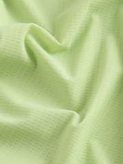 Green Colour Block Long Sleeve Run Top - Image 9 of 9