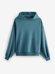Bleu de sarcelle - Soft Touch Overhead Sweat-shirt à capuche - Image 3 de 5