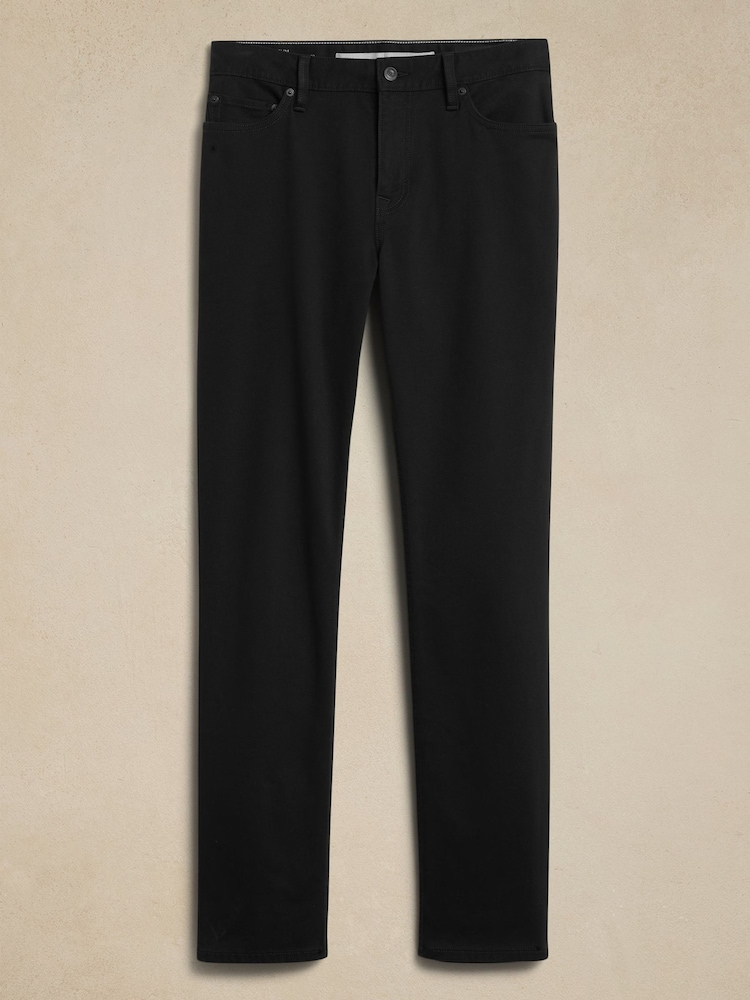 Banana Republic Navy Blue Slim Traveler Trousers 2.0 - Image 4 of 4