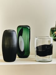 Fifty Five South Grey Hessa Glass Vase - Image 2 of 6