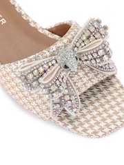 Kurt Geiger London Kensington Bow Flat Sandals - Image 3 of 5