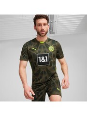 Puma Green Mens Borussia Dortmund 24/25 Goalkeeper Short Sleeve Jersey - Image 1 of 6