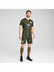 Puma Green Mens Borussia Dortmund 24/25 Goalkeeper Short Sleeve Jersey - Image 2 of 6