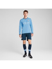 Puma Blue Mens Manchester City 24/25 Shorts - Image 2 of 9